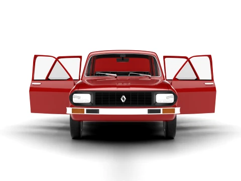 Renault 12 Berlina 1975 HQ 3D Model