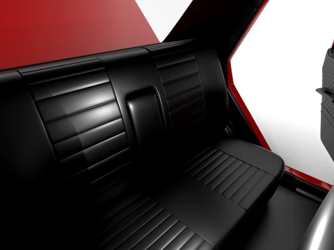 Renault 12 Berlina 1975 HQ 3D Model