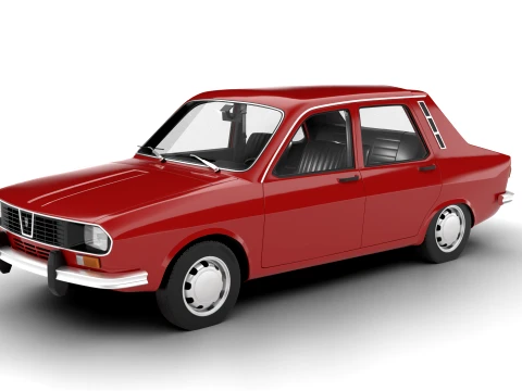 Dacia 1300 1969 3D Model