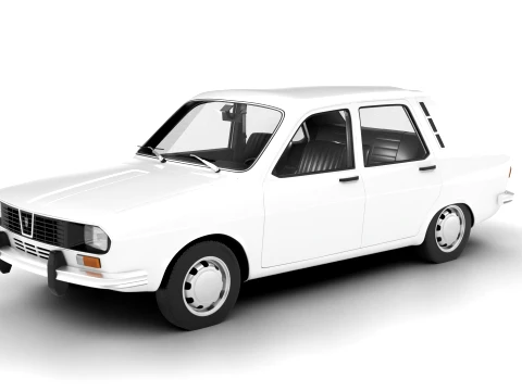 Dacia 1300 1969 3D Model