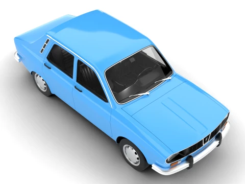 Dacia 1300 1969 3D Model