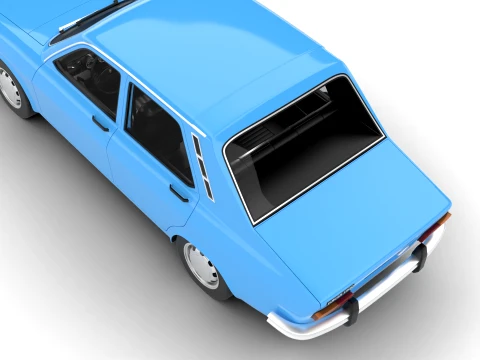 Dacia 1300 1969 3D Model