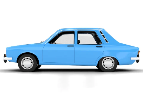Dacia 1300 1969 3D Model