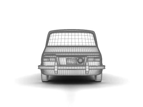 Dacia 1300 1969 3D Model