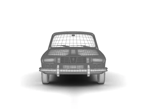 Dacia 1300 1969 3D Model