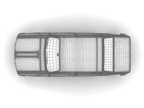 Dacia 1300 1969 3D Model