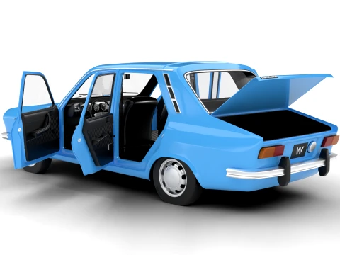 Dacia 1300 1969 HQ 3D Model