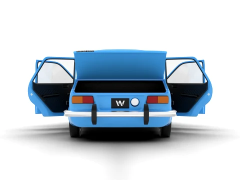 Dacia 1300 1969 HQ 3D Model