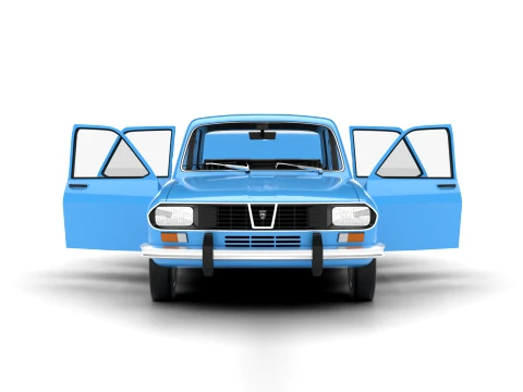 Dacia 1300 1969 HQ 3D Model