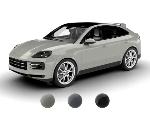 Porsche Cayenne S Coup&eacute; 2026 Modelo 3D