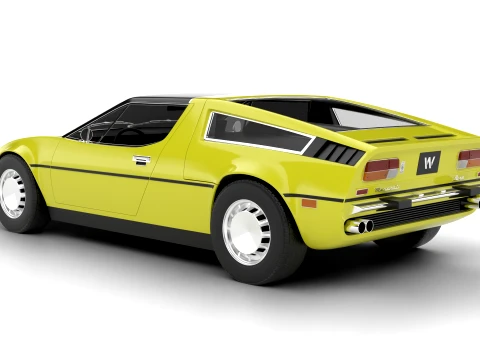 Maserati Bora 49 1974 3D Model