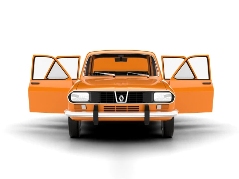 Renault 12 TL 1975 HQ 3D Model