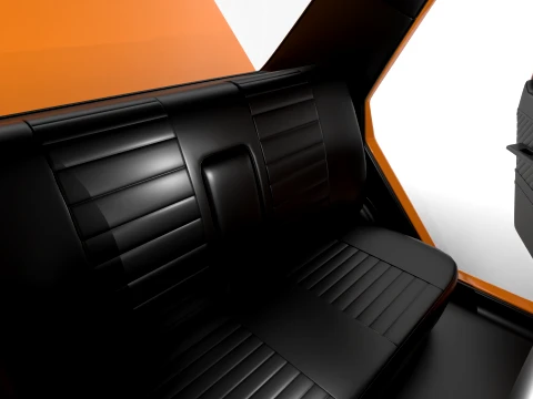 Renault 12 TL 1975 HQ 3D Model