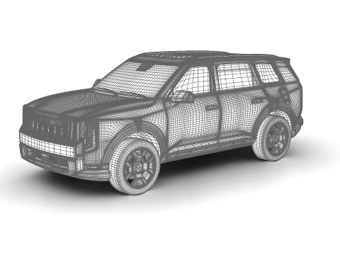 Kia Telluride SX 2026 3D Model