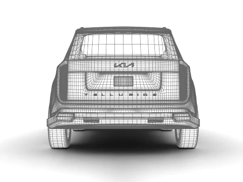 Kia Telluride SX 2026 3D Model