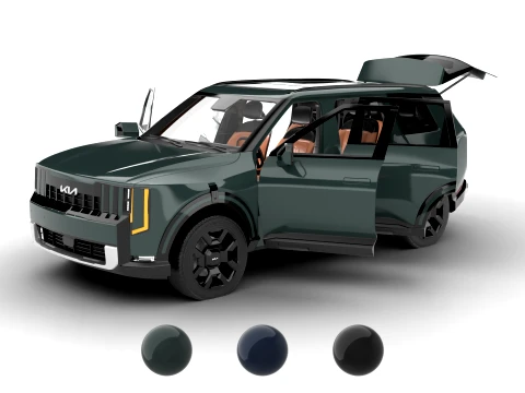 Kia Telluride SX 2026 HQ Modelo 3D