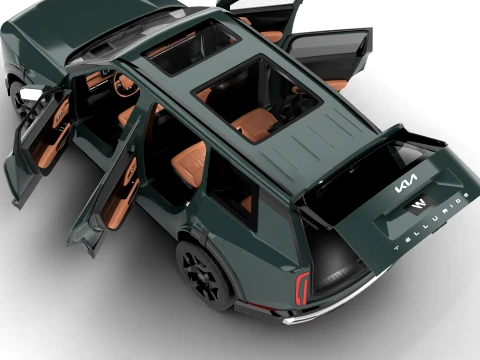 Kia Telluride SX 2026HQ Modello 3D
