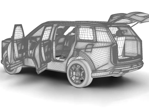 Kia Telluride SX 2026HQ Modello 3D