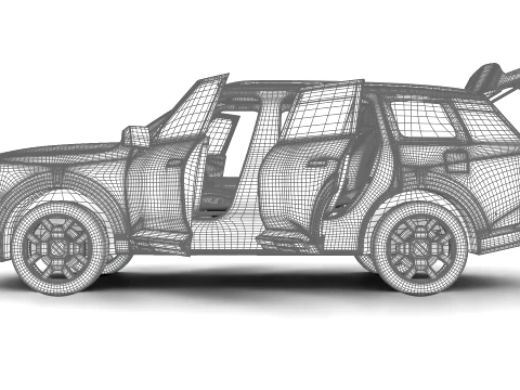 Kia Telluride SX 2026HQ Modello 3D