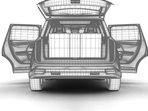 Kia Telluride SX 2026HQ Modello 3D