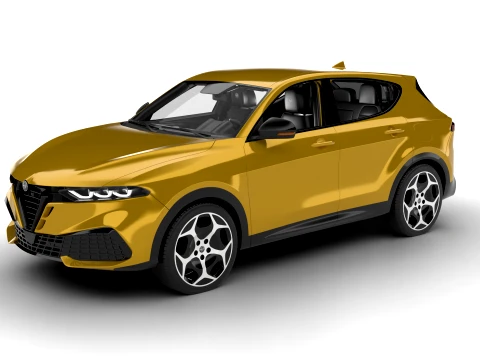 Alfa Romeo Tonale Ibrida Plug-in Hybrid 2026 3D Model