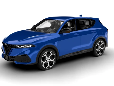 Alfa Romeo Tonale Ibrida Plug-in Hybrid 2026 3D Model