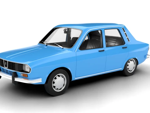 Dacia 1300 Superlux 1969 3D Model