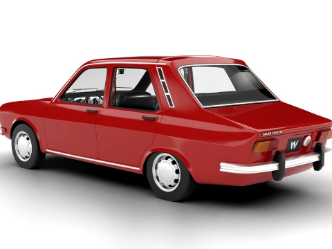 Dacia 1300 Superlux 1969 3D Model