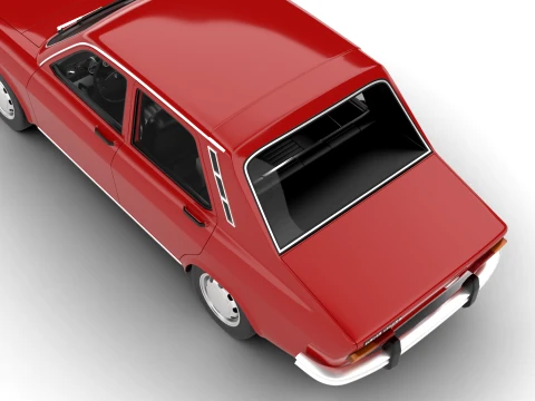 Dacia 1300 Superlux 1969 3D Model