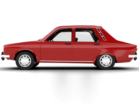 Dacia 1300 Superlux 1969 3D Model