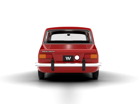 Dacia 1300 Superlux 1969 3D Model