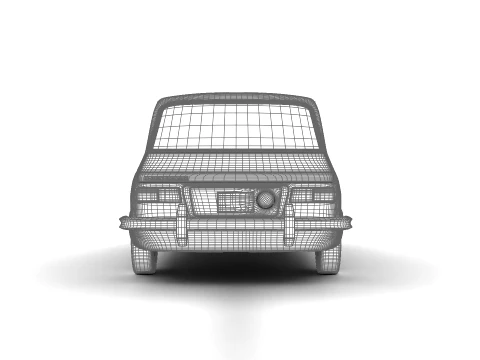 Dacia 1300 Superlux 1969 3D Model