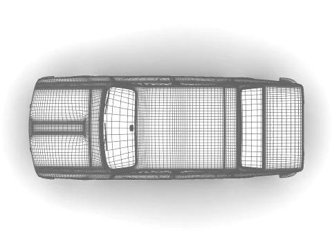 Dacia 1300 Superlux 1969 3D Model