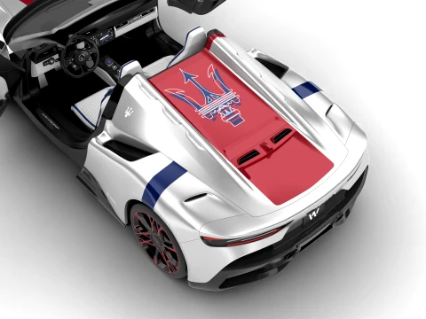 Maserati MCPura Cielo Tributo 1926 2026 HQ 3D Model