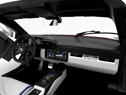 Maserati MCPura Cielo Tributo 1926 2026 HQ 3D Model