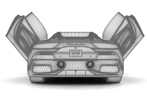 Maserati MCPura Cielo Tributo 1926 2026 HQ 3D Model