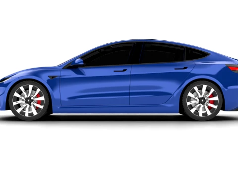Tesla Model 3 2024 3D Model