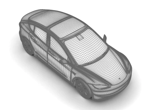 Tesla Model 3 2024 3D Model
