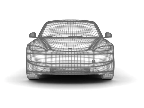 Tesla Model 3 2024 3D Model