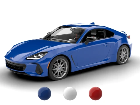 Subaru BRZ 2022 3D Model