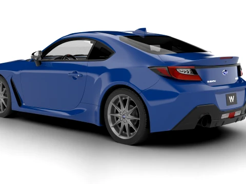 スバル BRZ 2022 3Dモデル