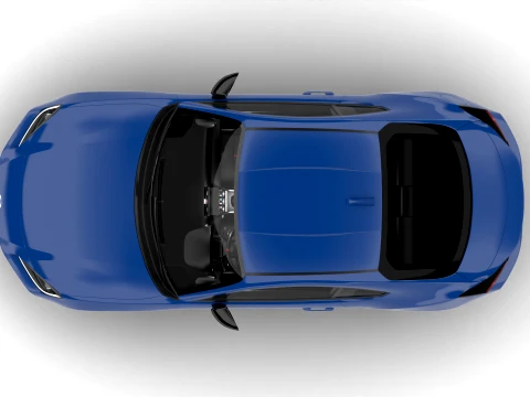 スバル BRZ 2022 3Dモデル