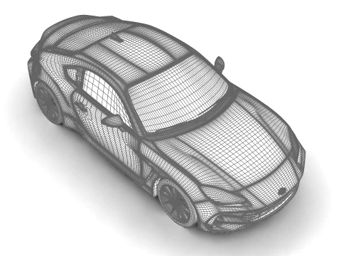 スバル BRZ 2022 3Dモデル