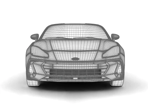 スバル BRZ 2022 3Dモデル
