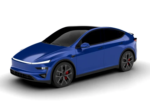 Tesla Model Y Perfomance 2026 3D Model