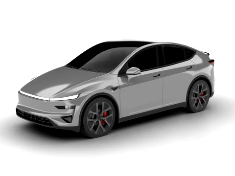 Tesla Model Y Perfomance 2026 3D Model