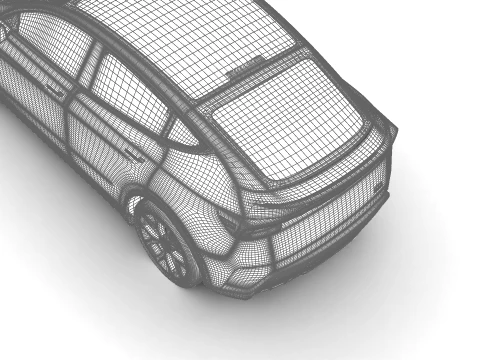 Tesla Model Y Perfomance 2026 3D Model