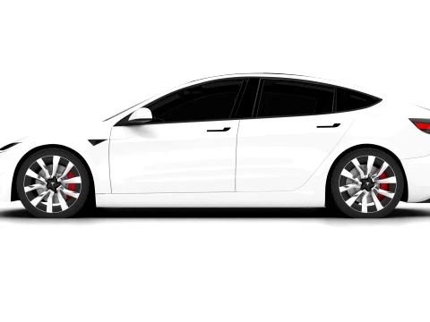 Tesla Model 3 2024 3D Model