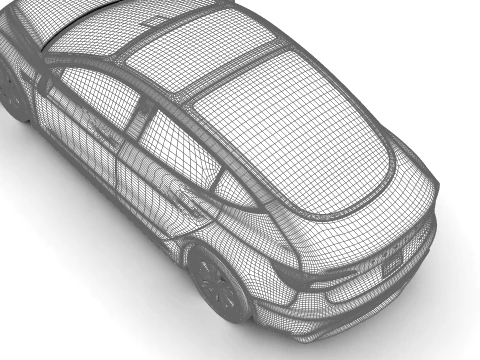 Tesla Model 3 2024 3D Model