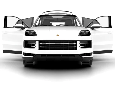 Porsche Cayenne S E-Hybrid Coupe 2026 HQ 3D Model